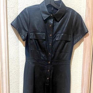 LEATHER DRESS